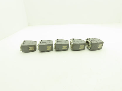Fanuc A660-2006-T435 Jumper Connector 42 Pin Harting Hood 38-39 Pins Lot of 5