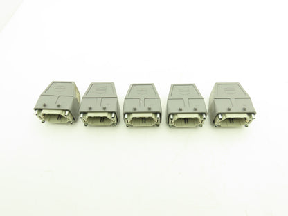 Fanuc A660-2006-T435 Jumper Connector 42 Pin Harting Hood 38-39 Pins Lot of 5