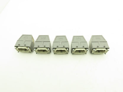 Fanuc A660-2006-T435 Jumper Connector 42 Pin Harting Hood 38-39 Pins Lot of 5
