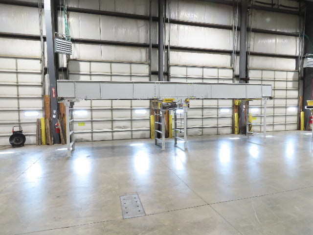 Hytrol BPC 49"x 31' 6" Slider Bed Belt Conveyor 3Hp 3PH Center Drive 85fpm