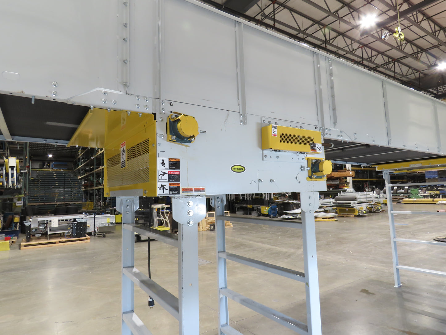 Hytrol BPC 49"x 31' 6" Slider Bed Belt Conveyor 3Hp 3PH Center Drive 85fpm