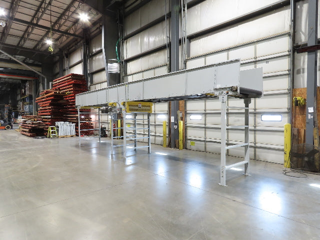 Hytrol BPC 49"x 31' 6" Slider Bed Belt Conveyor 3Hp 3PH Center Drive 85fpm