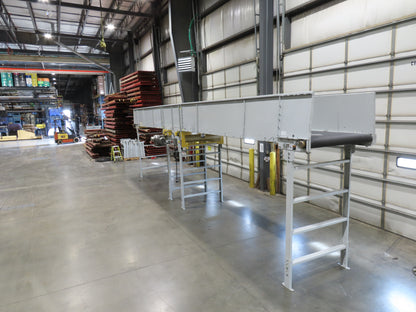 Hytrol BPC 49"x 31' 6" Slider Bed Belt Conveyor 3Hp 3PH Center Drive 85fpm