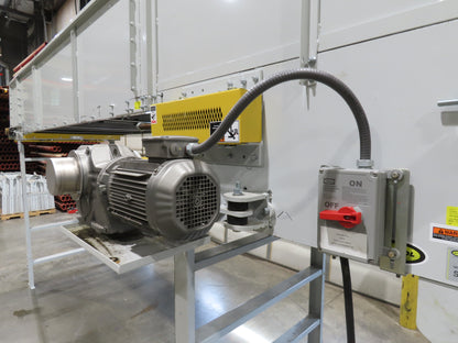 Hytrol BPC 49"x 31' 6" Slider Bed Belt Conveyor 3Hp 3PH Center Drive 85fpm