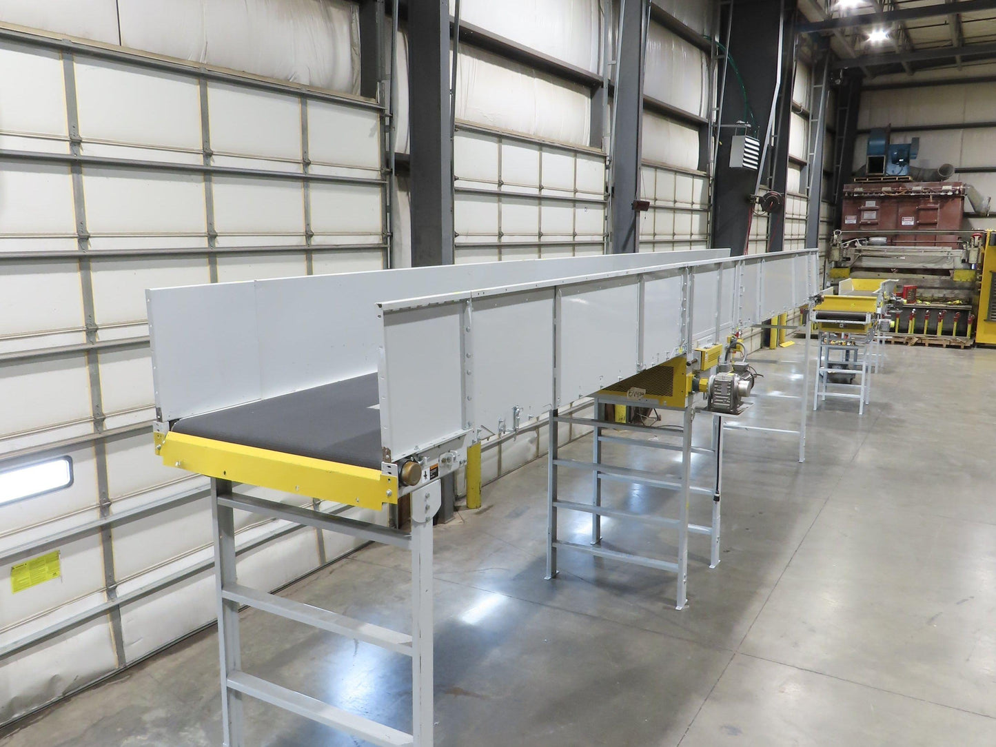 Hytrol BPC 49"x 31' 6" Slider Bed Belt Conveyor 3Hp 3PH Center Drive 85fpm