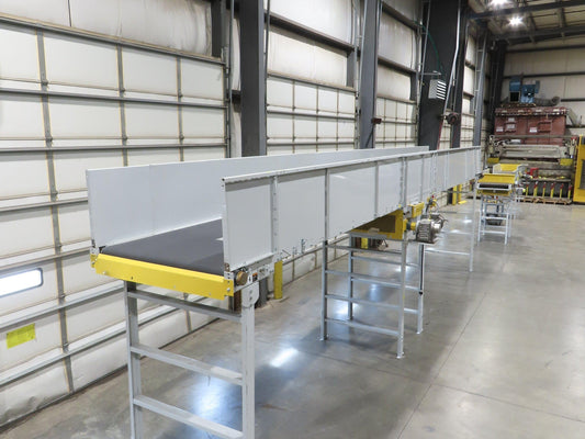 Hytrol BPC 49"x 31' 6" Slider Bed Belt Conveyor 3Hp 3PH Center Drive 85fpm