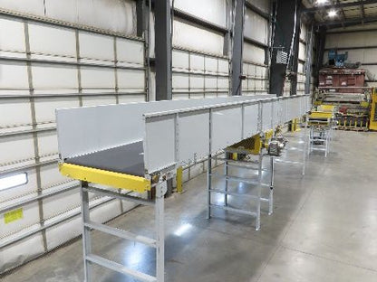 Hytrol BPC 49"x 31' 6" Slider Bed Belt Conveyor 3Hp 3PH Center Drive 85fpm