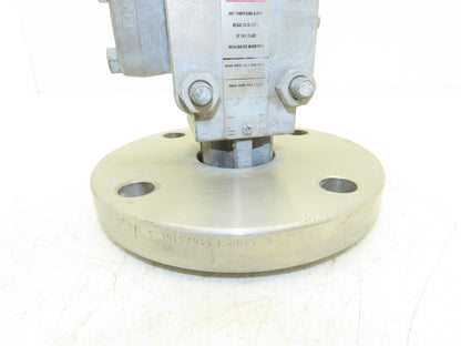 Rosemount 1151LT4SA0F22DT0828 Pressure Transmitter 45VDC 275PSI Flange Mounted