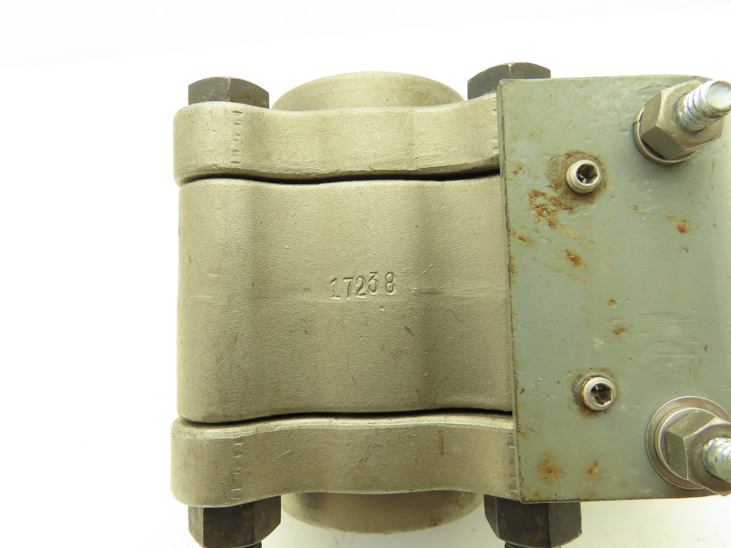 Jamesbury 1 1/2 4A 3600 TT1 1-1/2" NPT Stainless Ball Valve 316SS 150psi