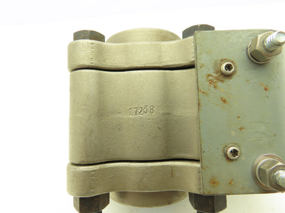 Jamesbury 1 1/2 4A 3600 TT1 1-1/2" NPT Stainless Ball Valve 316SS 150psi