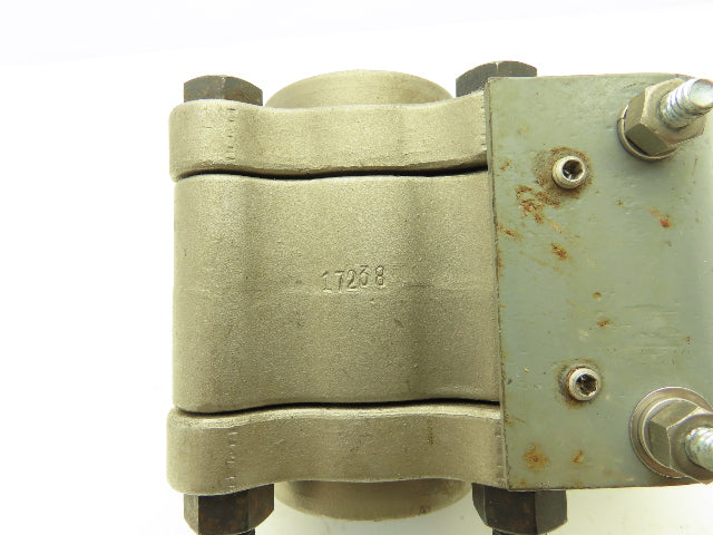 Jamesbury 1 1/2 4A 3600 TT1 1-1/2" NPT Stainless Ball Valve 316SS 150psi