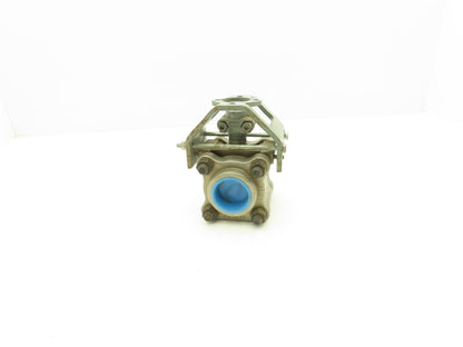 Jamesbury 1 1/2 4A 3600 TT1 1-1/2" NPT Stainless Ball Valve 316SS 150psi