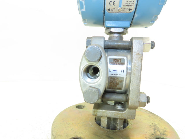 Rosemount 1151LT6SA0A22DL4C9 Pressure Transmitter 45VDC 285PSI Flange Mounted