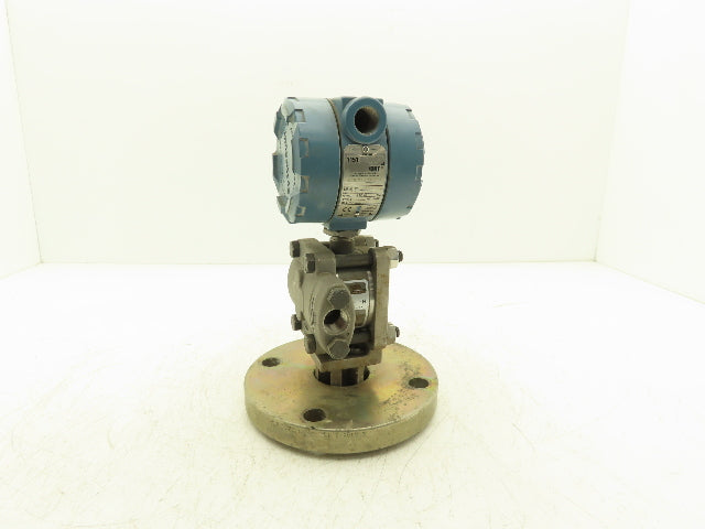 Rosemount 1151LT6SA0A22DL4C9 Pressure Transmitter 45VDC 285PSI Flange Mounted