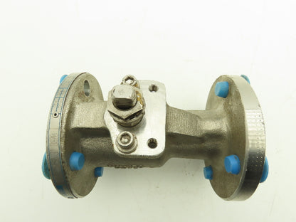 Neles-Jamesbury 1 1/2 5150 31 3600TT 1-1/2" Class 150 Flanged Ball Valve 316SS