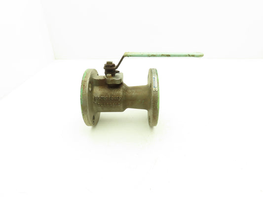 Jamesbury 5150 31 3600 TT 2" Stainless Ball Valve 316SS Flange 150psi