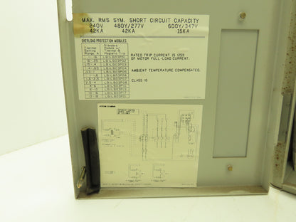 Square D IEC Combination Motor Controller 460V 10Hp