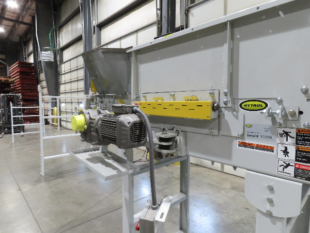 Hytrol HSS 31"x 7' Slider Bed Belt Conveyor 2Hp 3PH RH Center Drive 112fpm