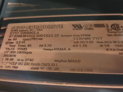 Hytrol HSS 31"x 7' Slider Bed Belt Conveyor 2Hp 3PH RH Center Drive 112fpm