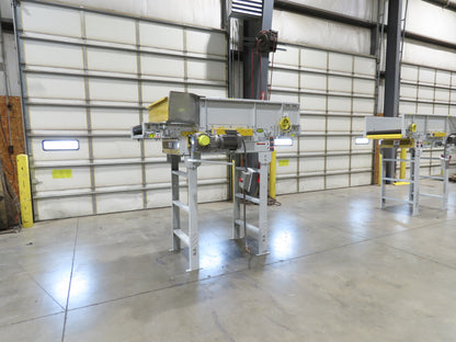 Hytrol HSS 31"x 7' Slider Bed Belt Conveyor 2Hp 3PH RH Center Drive 112fpm