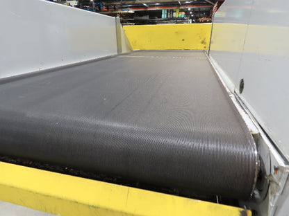 Hytrol HSS 31"x 7' Slider Bed Belt Conveyor 2Hp 3PH RH Center Drive 112fpm