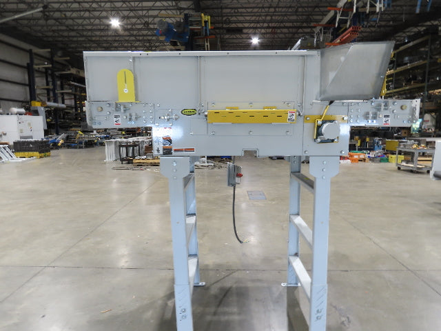 Hytrol HSS 31"x 7' Slider Bed Belt Conveyor 2Hp 3PH RH Center Drive 112fpm