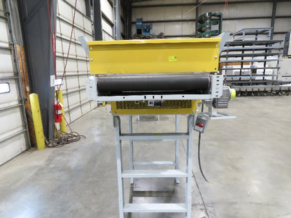 Hytrol HSS 31"x 7' Slider Bed Belt Conveyor 2Hp 3PH RH Center Drive 112fpm