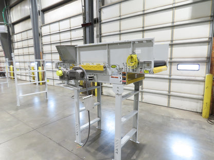 Hytrol HSS 31"x 7' Slider Bed Belt Conveyor 2Hp 3PH RH Center Drive 112fpm