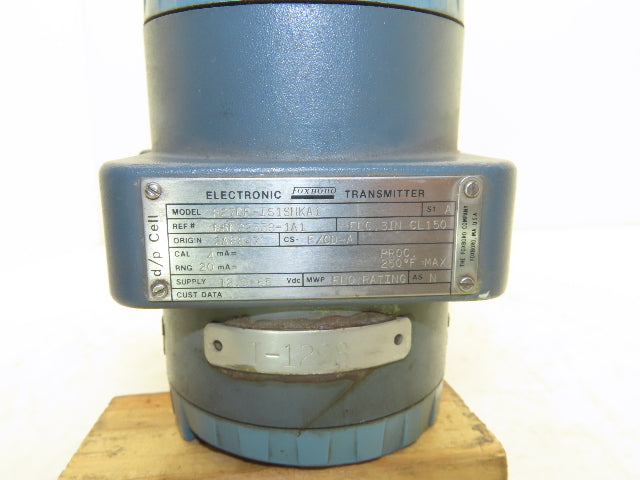 Foxboro 827DF-IS1SHKA1 Electronic Pressure Transmitter 12.5-65VDC 3" Flange