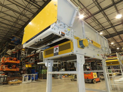 Hytrol HSS 31"x 7' Slider Bed Belt Conveyor 2Hp 3PH LH Center Drive 112fpm