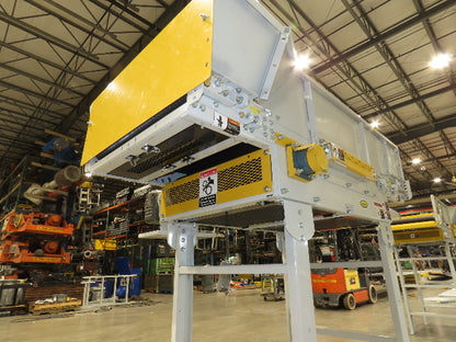 Hytrol HSS 31"x 7' Slider Bed Belt Conveyor 2Hp 3PH LH Center Drive 112fpm