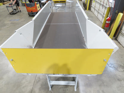 Hytrol HSS 31"x 7' Slider Bed Belt Conveyor 2Hp 3PH LH Center Drive 112fpm