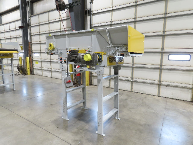 Hytrol HSS 31"x 7' Slider Bed Belt Conveyor 2Hp 3PH LH Center Drive 112fpm