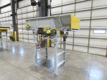 Hytrol HSS 31"x 7' Slider Bed Belt Conveyor 2Hp 3PH LH Center Drive 112fpm