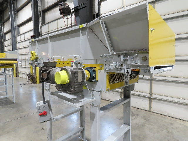 Hytrol HSS 31"x 7' Slider Bed Belt Conveyor 2Hp 3PH LH Center Drive 112fpm