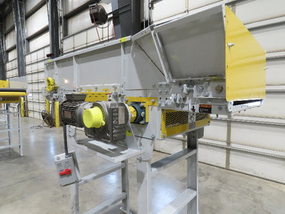 Hytrol HSS 31"x 7' Slider Bed Belt Conveyor 2Hp 3PH LH Center Drive 112fpm