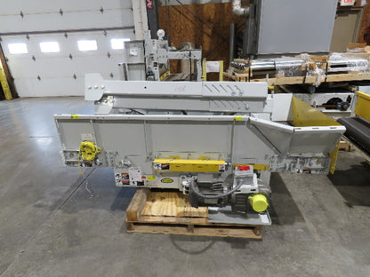 Hytrol HSS 31"x 7' Slider Bed Belt Conveyor 2Hp 3PH LH Center Drive 112fpm