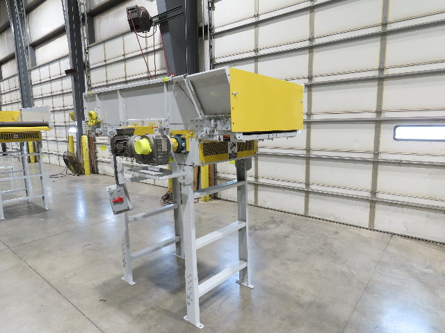 Hytrol HSS 31"x 7' Slider Bed Belt Conveyor 2Hp 3PH LH Center Drive 112fpm