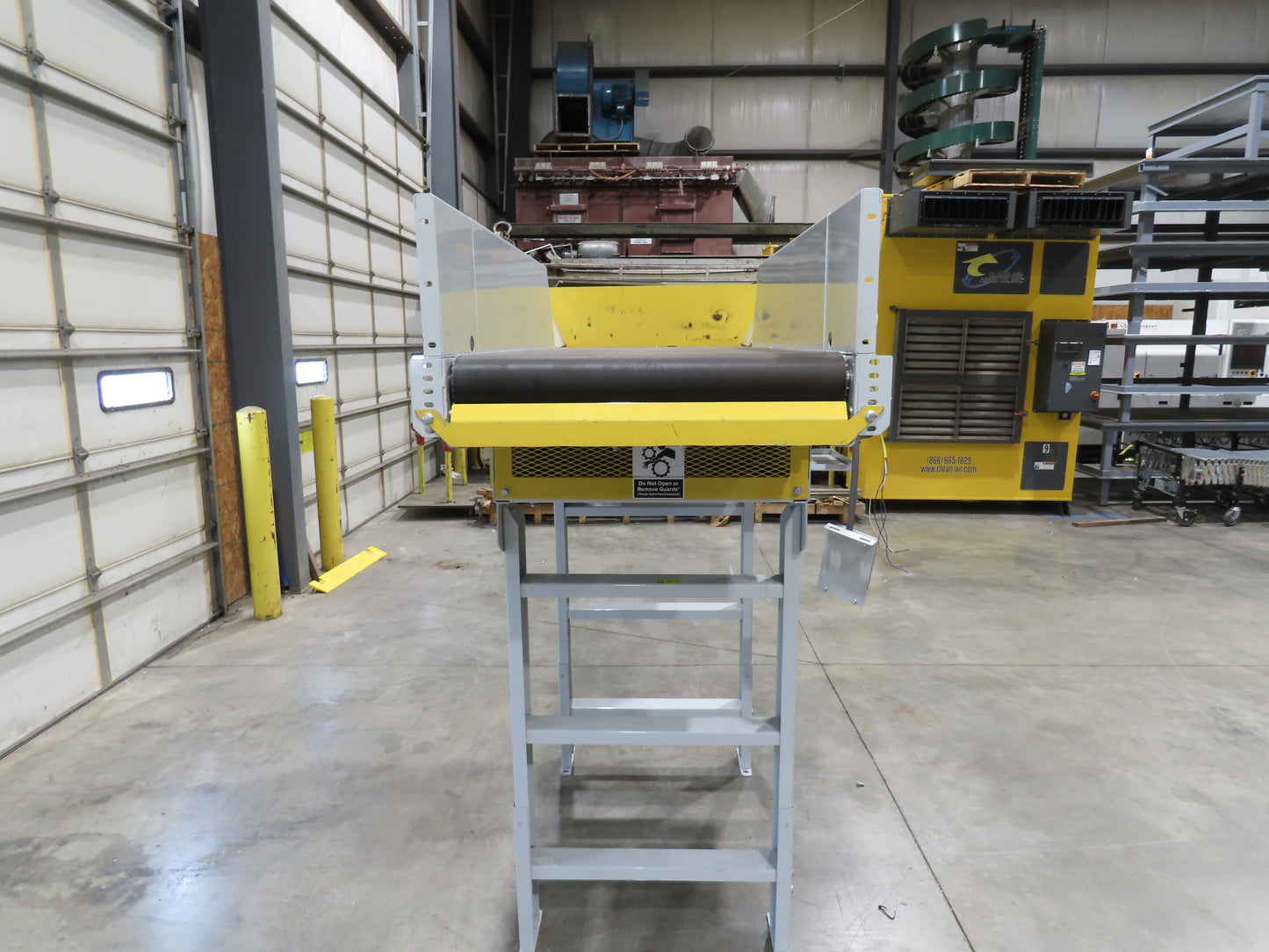 Hytrol HSS 31"x 7' Slider Bed Belt Conveyor 2Hp 3PH LH Center Drive 112fpm