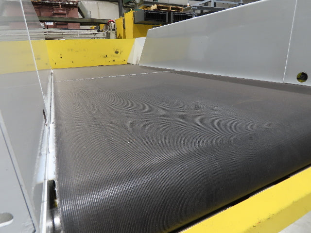 Hytrol HSS 31"x 7' Slider Bed Belt Conveyor 2Hp 3PH LH Center Drive 112fpm