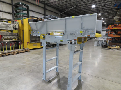 Hytrol HSS 31"x 7' Slider Bed Belt Conveyor 2Hp 3PH LH Center Drive 112fpm