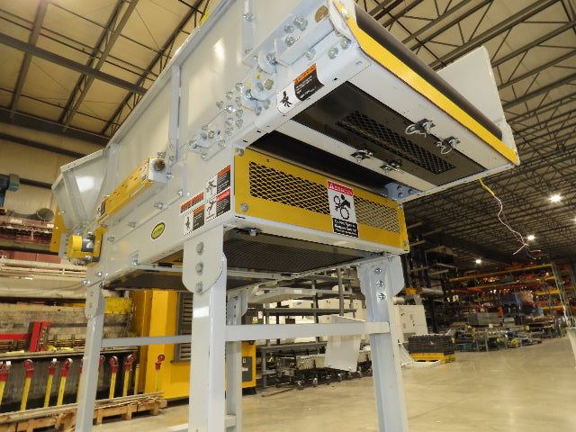 Hytrol HSS 31"x 7' Slider Bed Belt Conveyor 2Hp 3PH LH Center Drive 112fpm