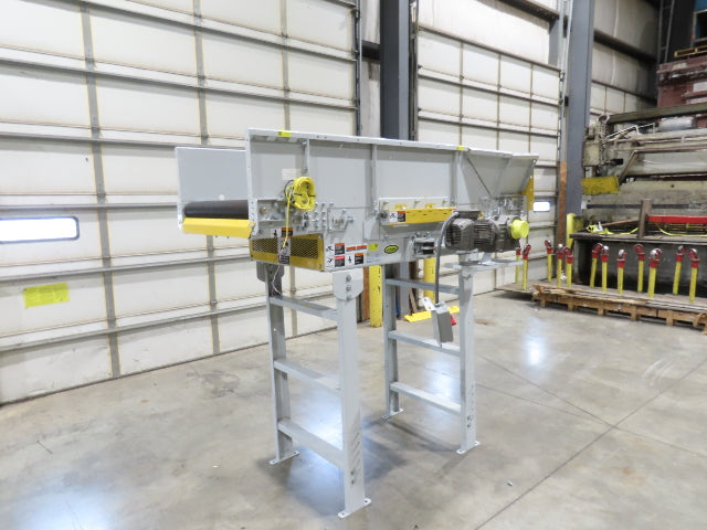 Hytrol HSS 31"x 7' Slider Bed Belt Conveyor 2Hp 3PH LH Center Drive 112fpm