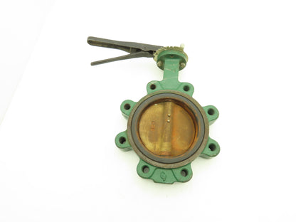 Stockham LG712BS3E 6" Lug Type Butterfly Valve W/Manual Hand Lever Actuated