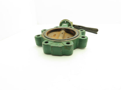 Stockham LG712BS3E 6" Lug Type Butterfly Valve W/Manual Hand Lever Actuated