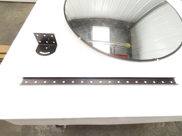 Uline H-2076-I Jumbo Convex Safety Mirror 30" Glass Indoor Lot of 8