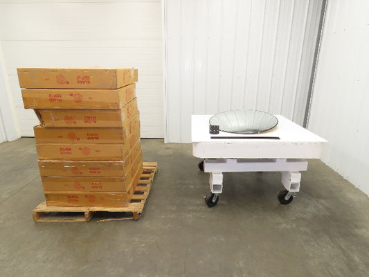 Uline H-2076-I Jumbo Convex Safety Mirror 30" Glass Indoor Lot of 8