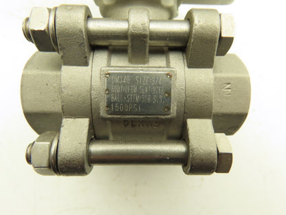 DuraValve DM340 3/4" Manual Ball Valve With Limit Switch On/Off Indicator Box