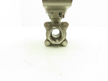 DuraValve DM340 3/4" Manual Ball Valve With Limit Switch On/Off Indicator Box