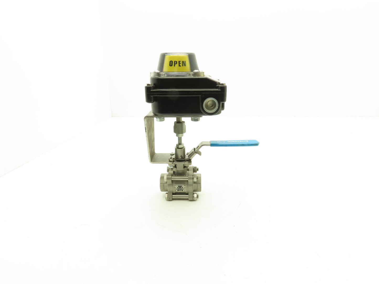 DuraValve DM340 3/4" Manual Ball Valve With Limit Switch On/Off Indicator Box